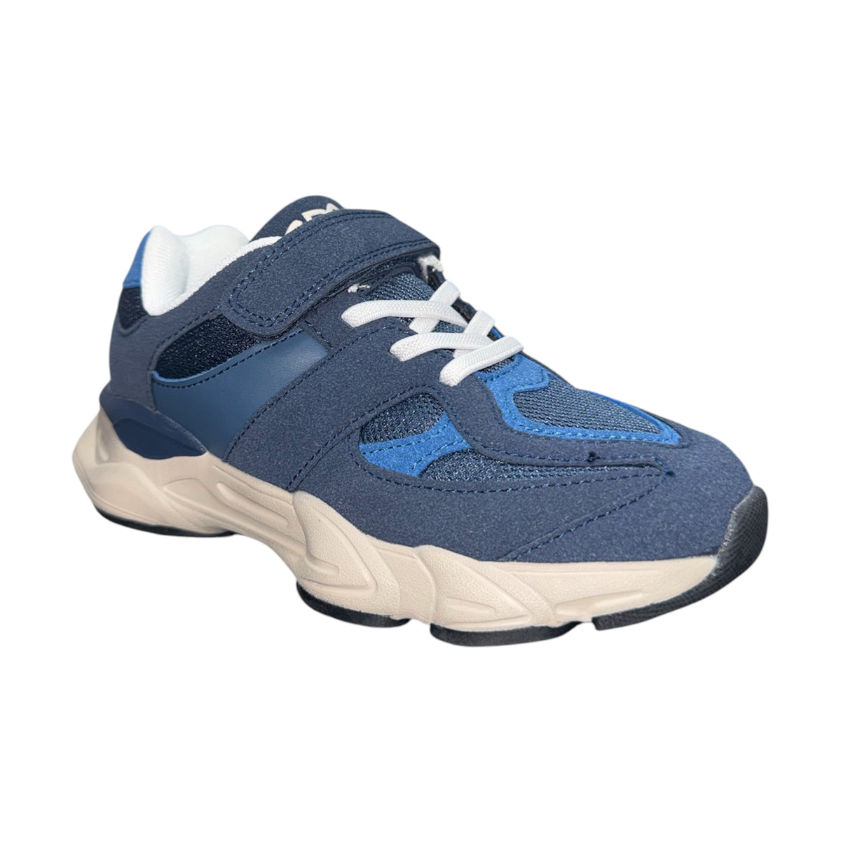 Sneakers modello NB da Bambino con Chiusura a Strappo e Lacci Elastici dal 25 al 36