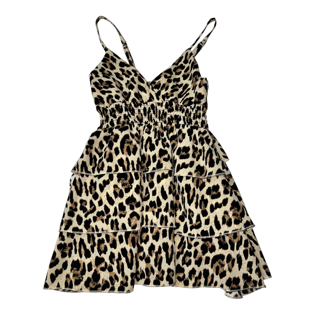 Abito da Bambina con Stampa Leopardata